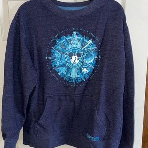 Navy Disney crew neck